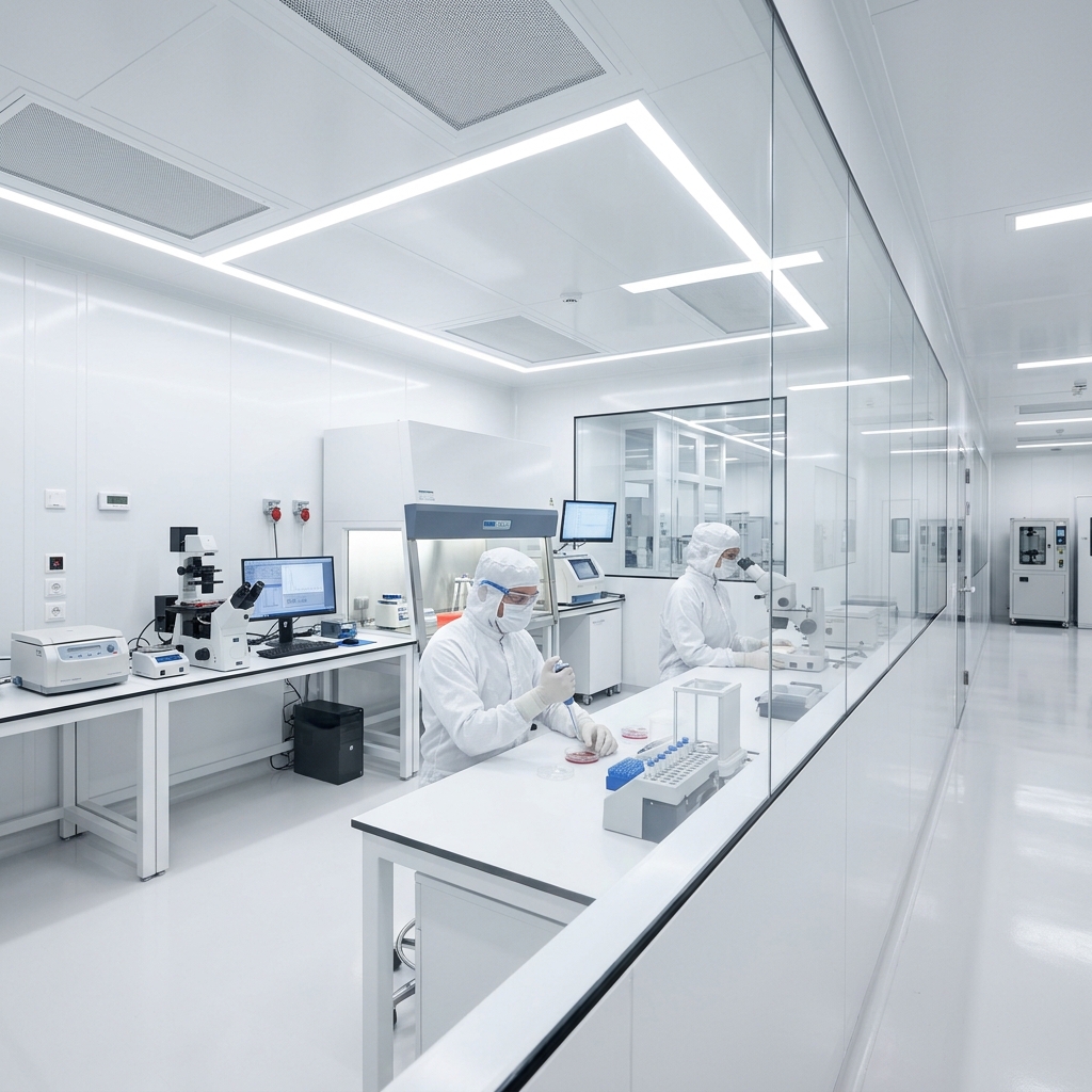 SpaceVision premium laboratory research facility rendering