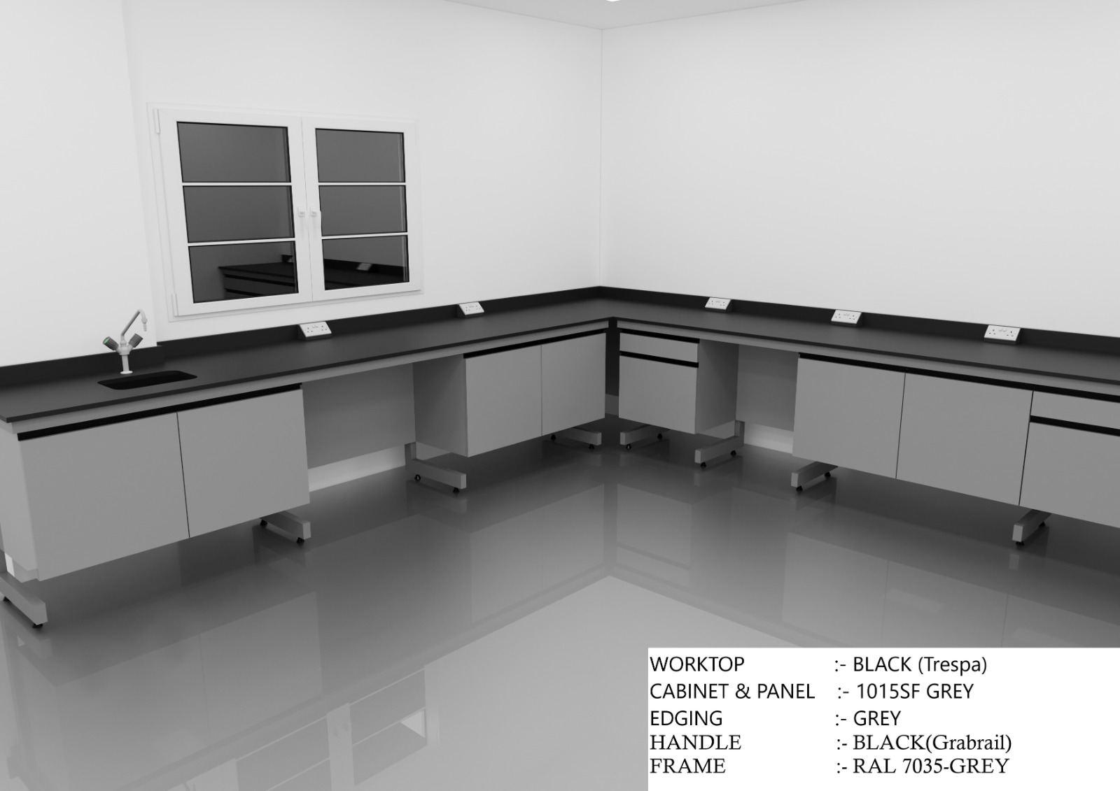 SpaceVision integrated fume hoods